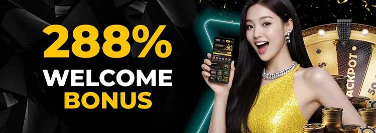 288% Welcome Bonus